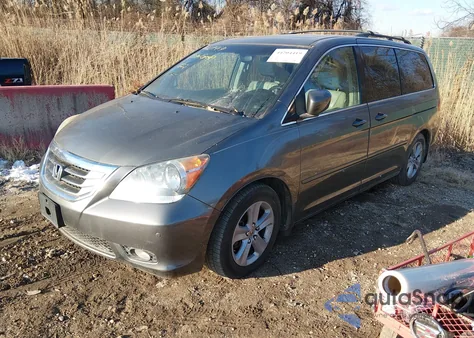 2008 Honda Odyssey Touring из США, поврежденный, VIN 5FNRL38998B110724
